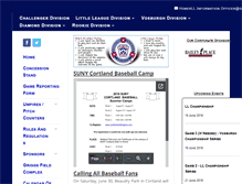 Tablet Screenshot of hllbaseball.com
